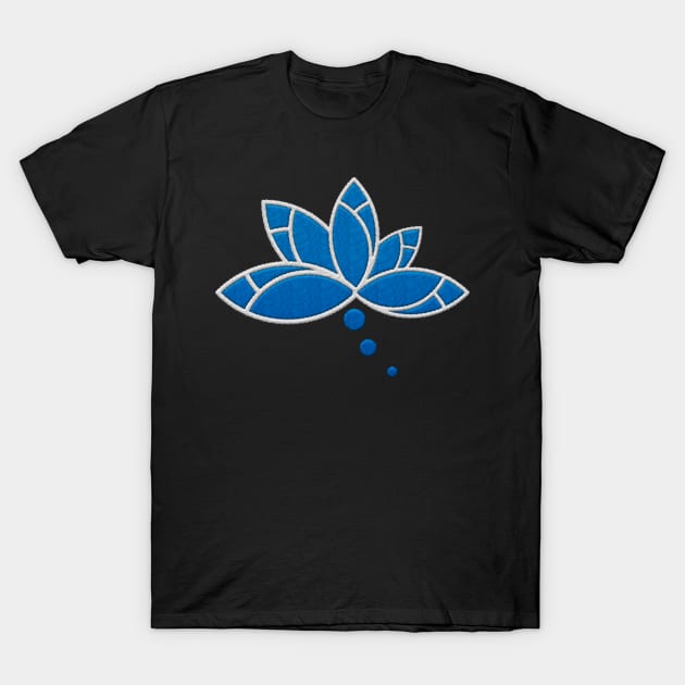 Abstract Flower T-Shirt by aaallsmiles